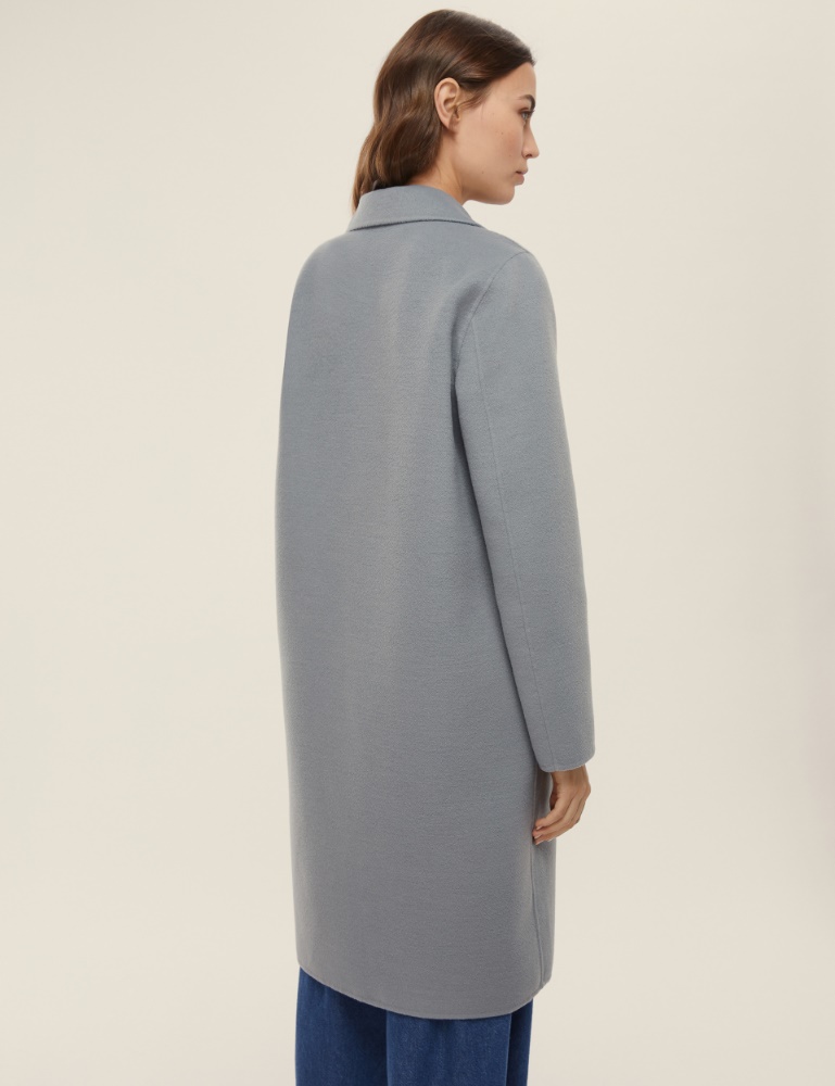 Cappotto monopetto in double - Emme - 3