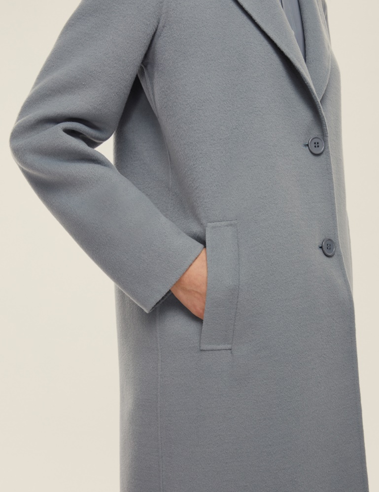 Cappotto monopetto in double - Emme - 4