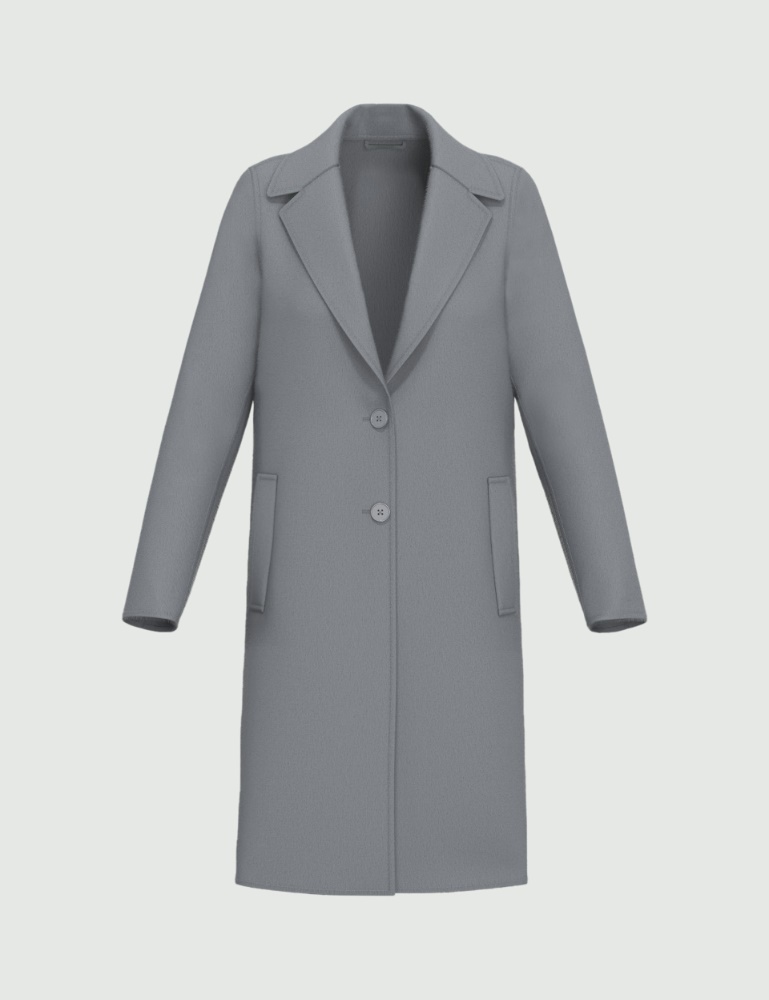 Cappotto monopetto in double - Emme - 5