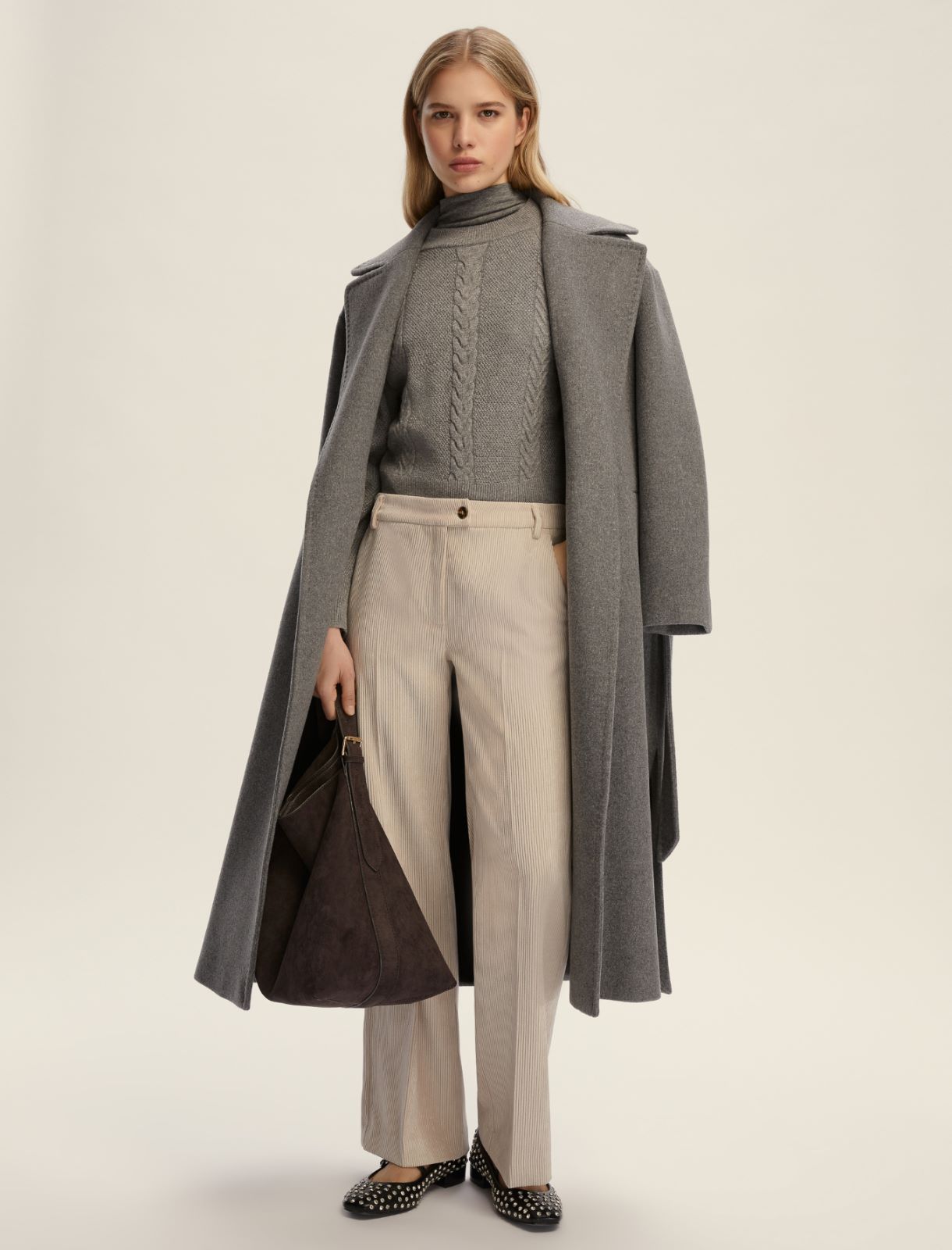 Cappotto in panno doppio - LONTRA - Emme
