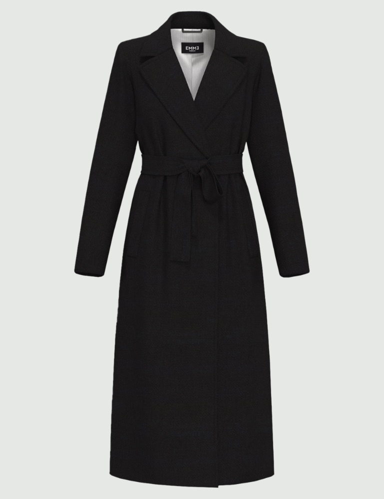 Cappotto in panno doppio diagonale - Emme - 5