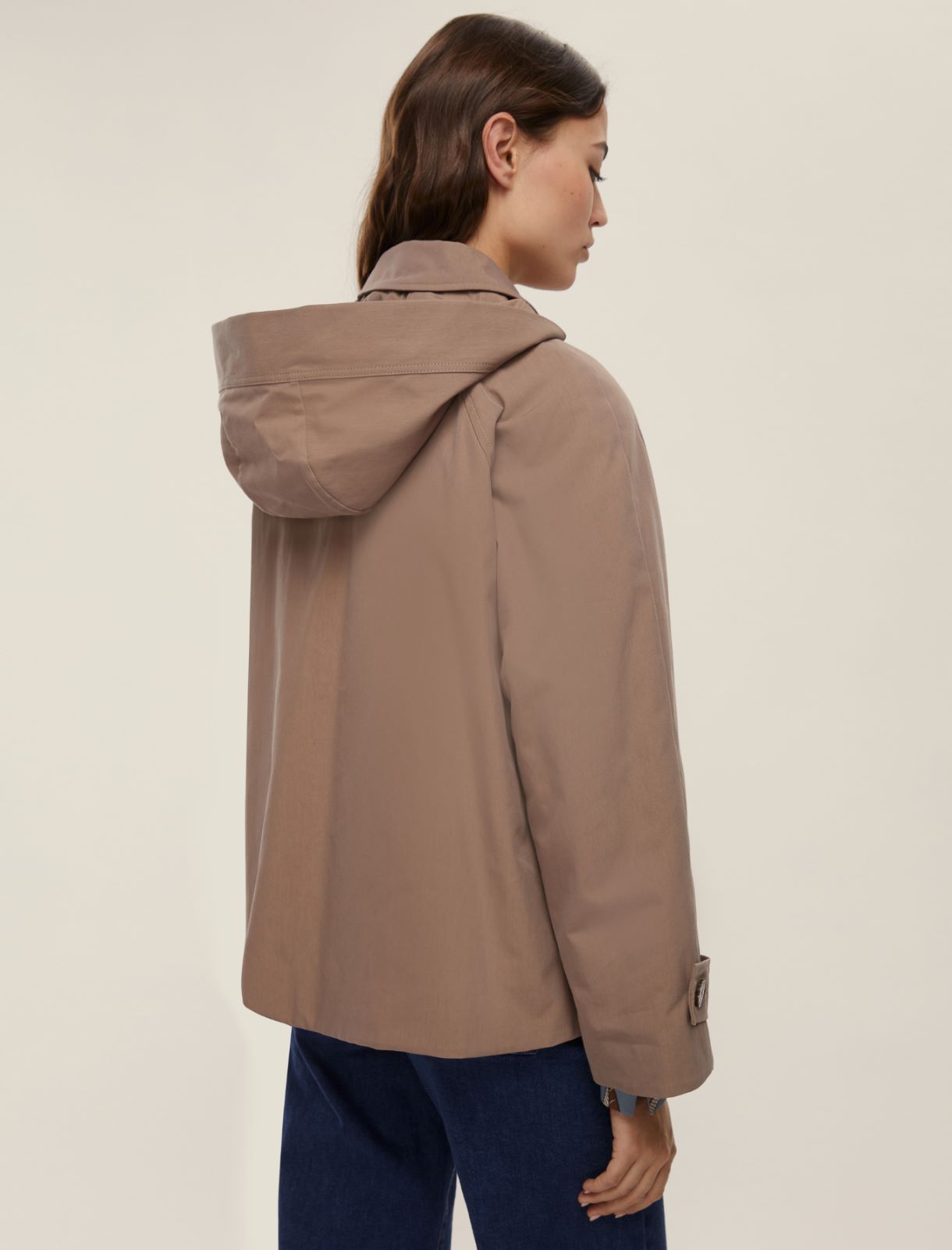Water-repellent fabric jacket - TURTLEDOVE - Emme - 2