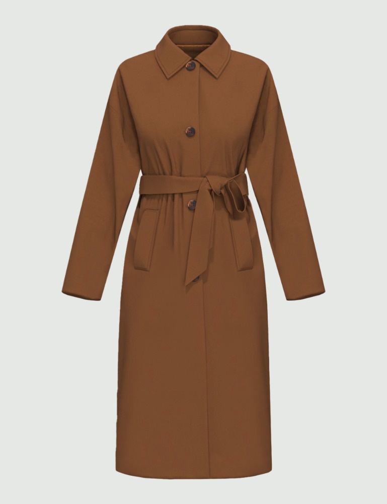 Impermeabile in gabardina antigoccia - Emme - 5