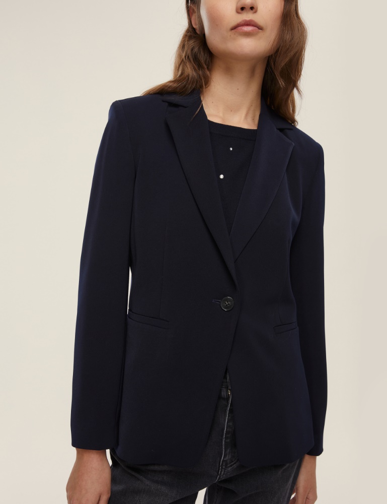 Blazer in tessuto stretch - Emme - 4