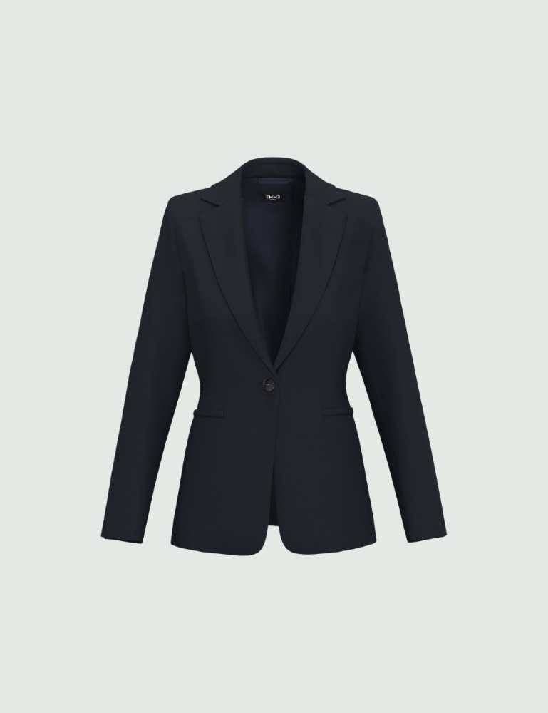 Blazer in tessuto stretch - Emme - 5