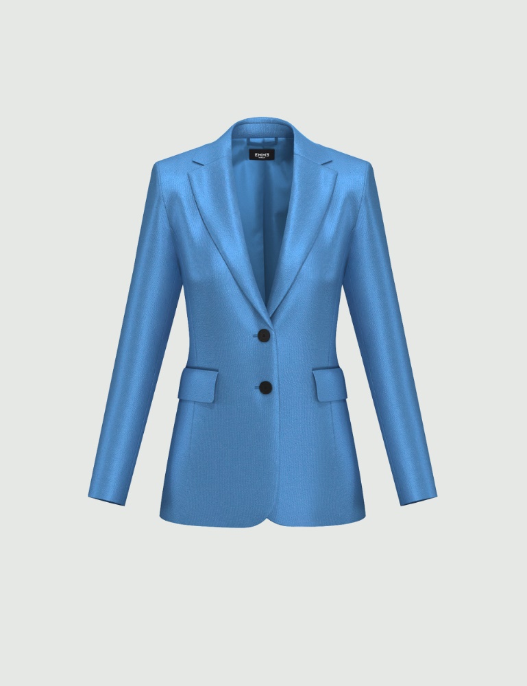 Blazer in raso - Emme - 5