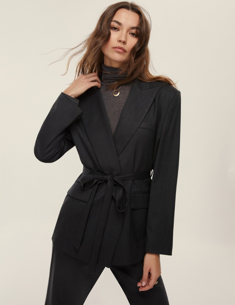 Blazer con cintura - Emme