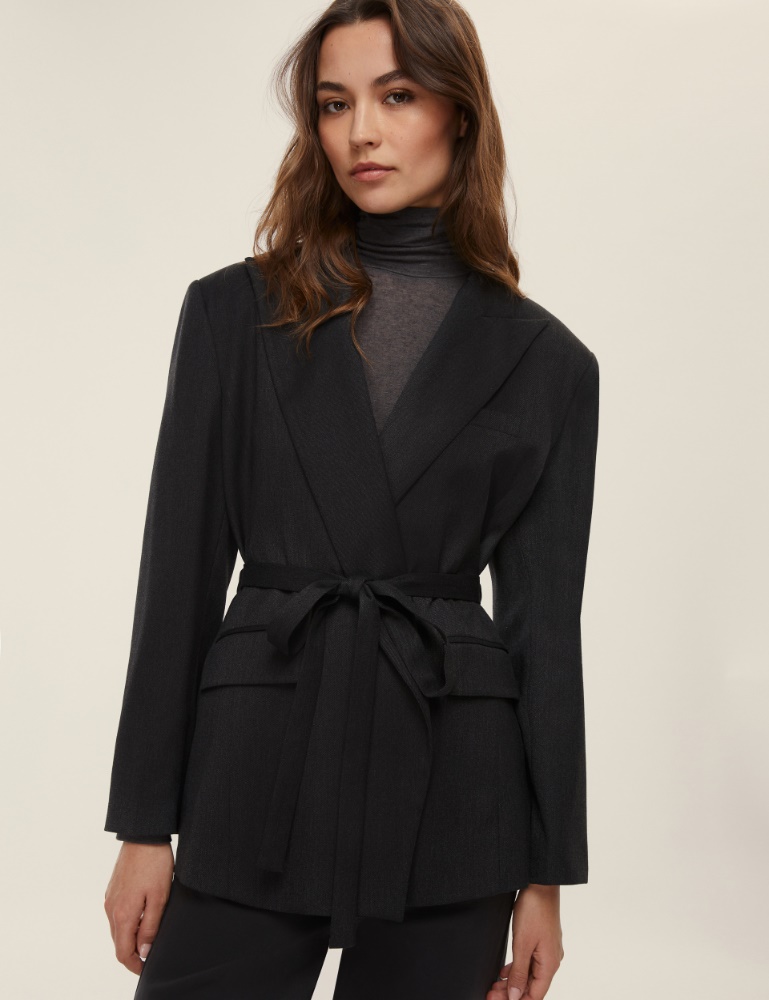 Blazer con cintura - Emme - 4