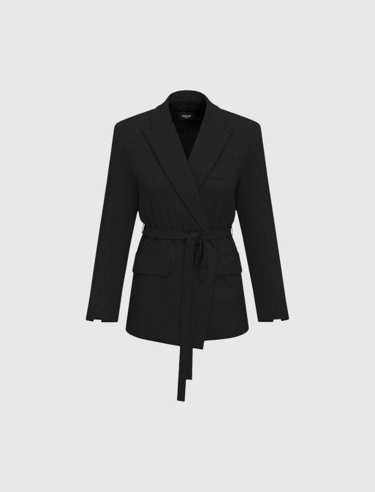 Blazer con cintura - ANTRACITE - Emme - 5