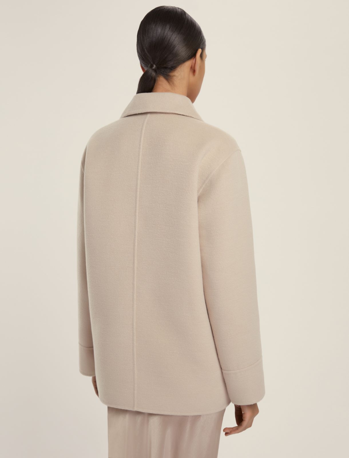 Giacca dritta in double - TORTORA - Emme - 2