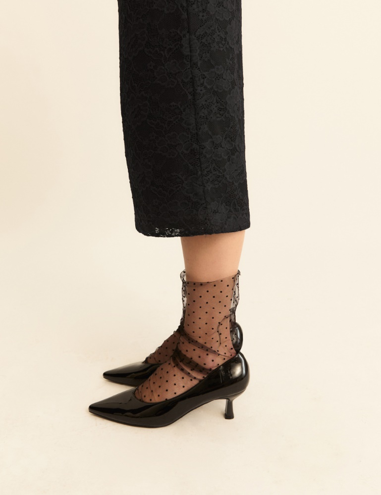 Stretch lace pencil skirt - Emme - 7