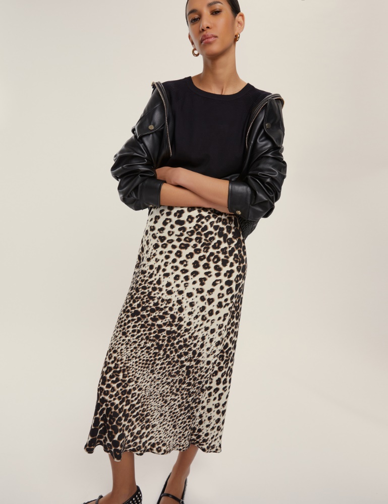 Gonna in twill di viscosa - Emme