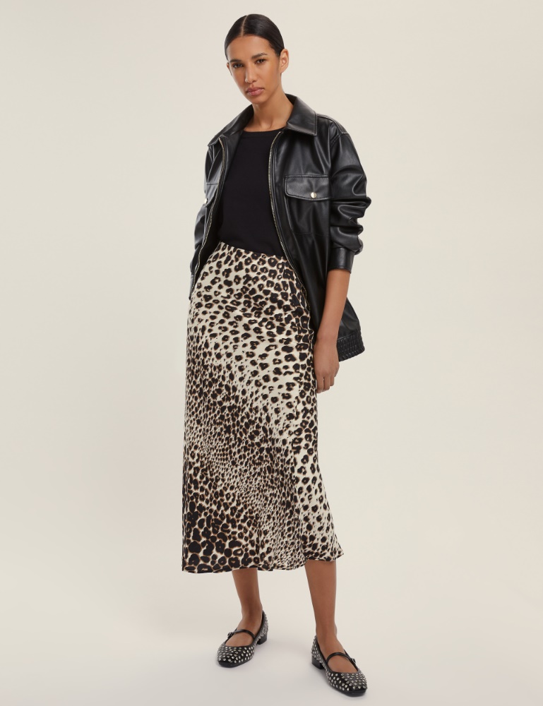 Gonna in twill di viscosa - Emme - 3