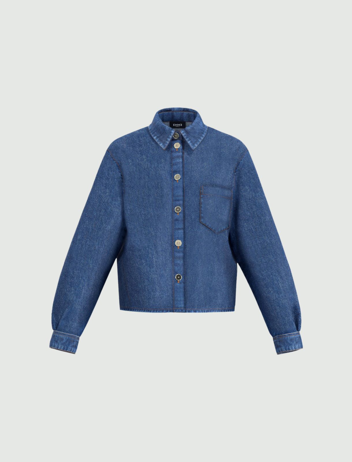 Camicia in denim - BLUE JEANS - Emme - 5