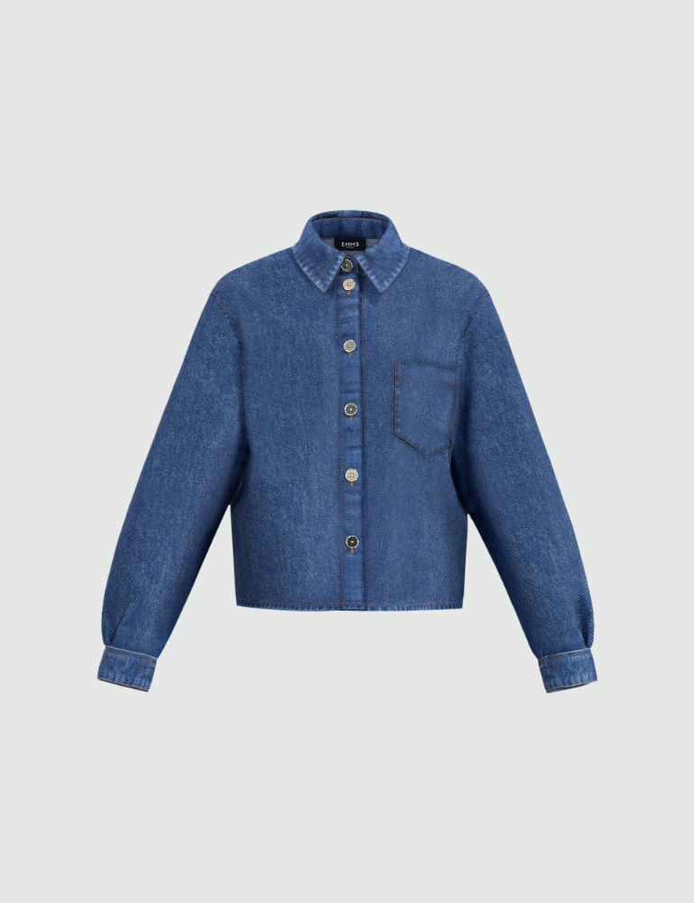 Camicia in denim - Emme - 5