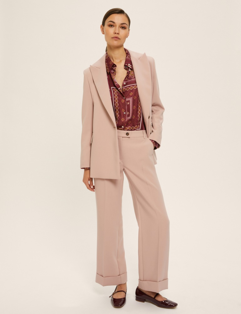 Printed viscose twill shirt - Emme - 2