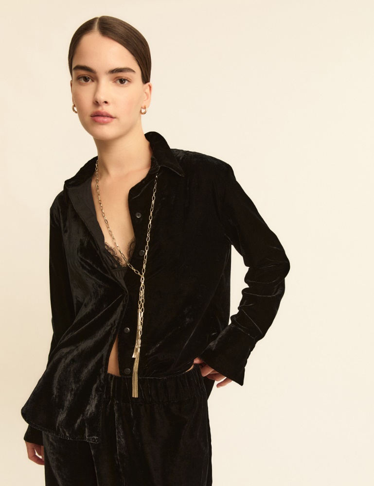 Velvet shirt - Emme - 3