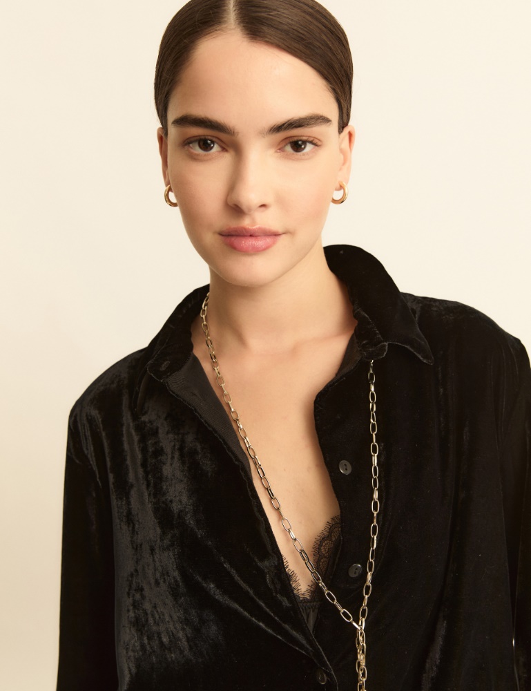 Velvet shirt - Emme - 2