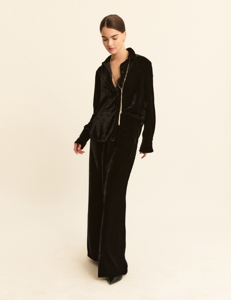 Velvet shirt - Emme - 4