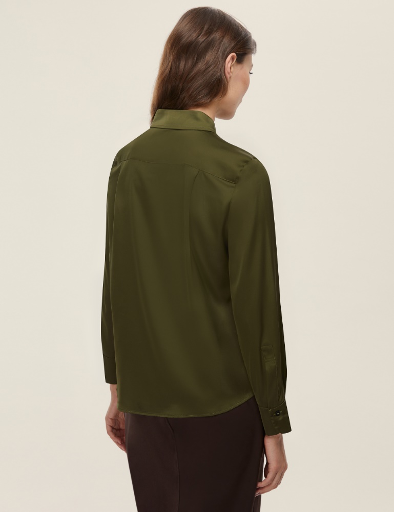 Lightweight satin shirt - Emme - 3