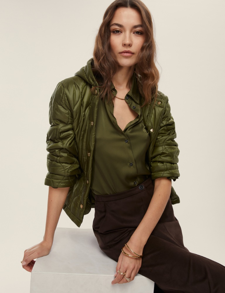 Lightweight satin shirt - Emme
