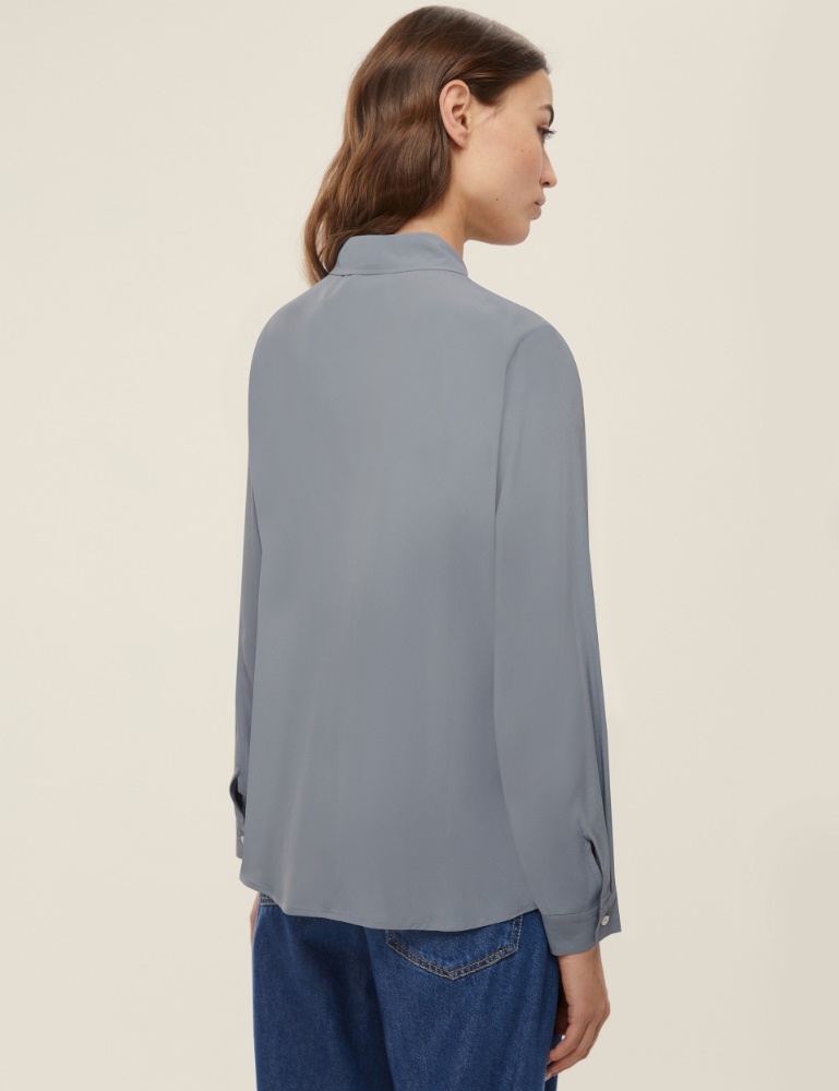 Silk-blend shirt - Emme - 3