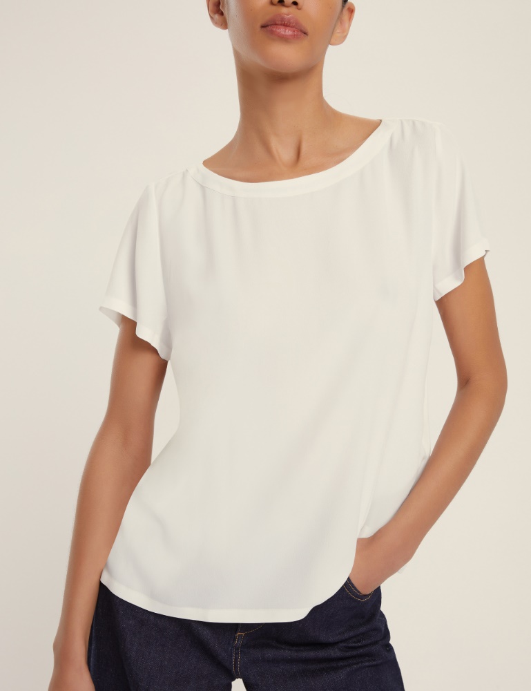 Blusa in misto seta - Emme - 2