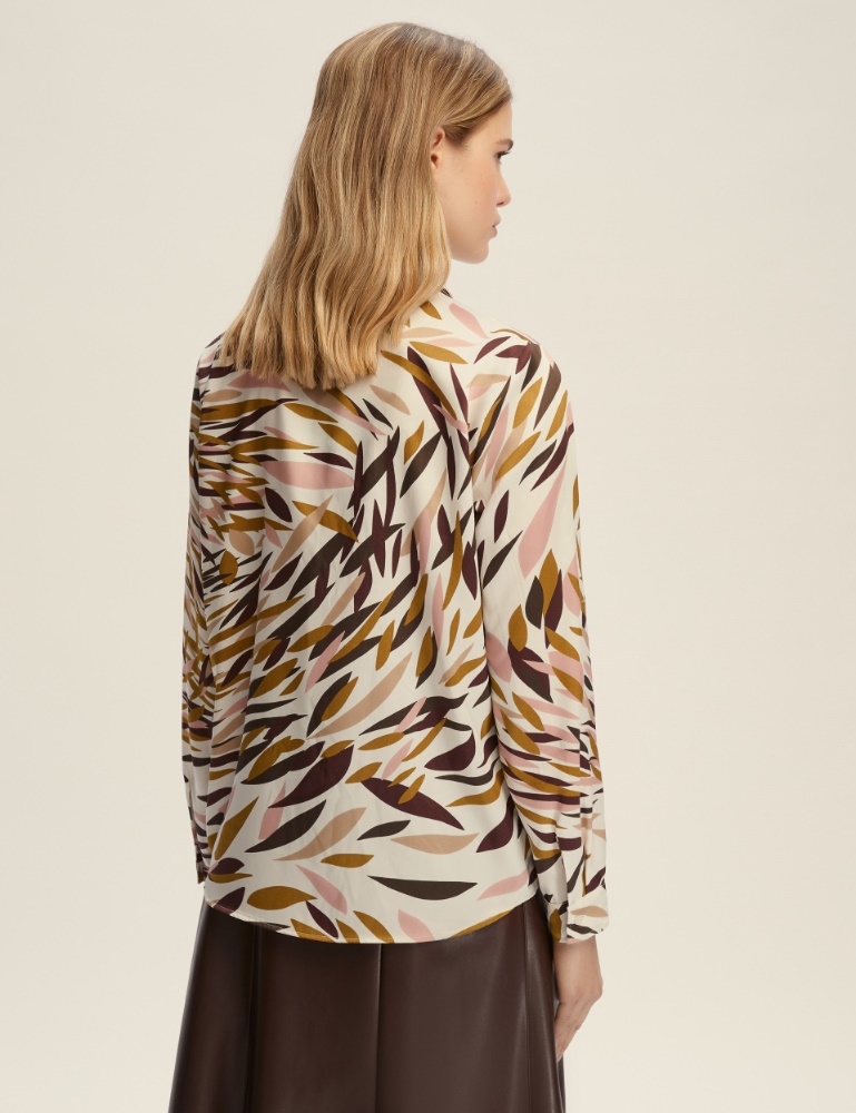 Semi-fitted twill shirt - Emme - 3