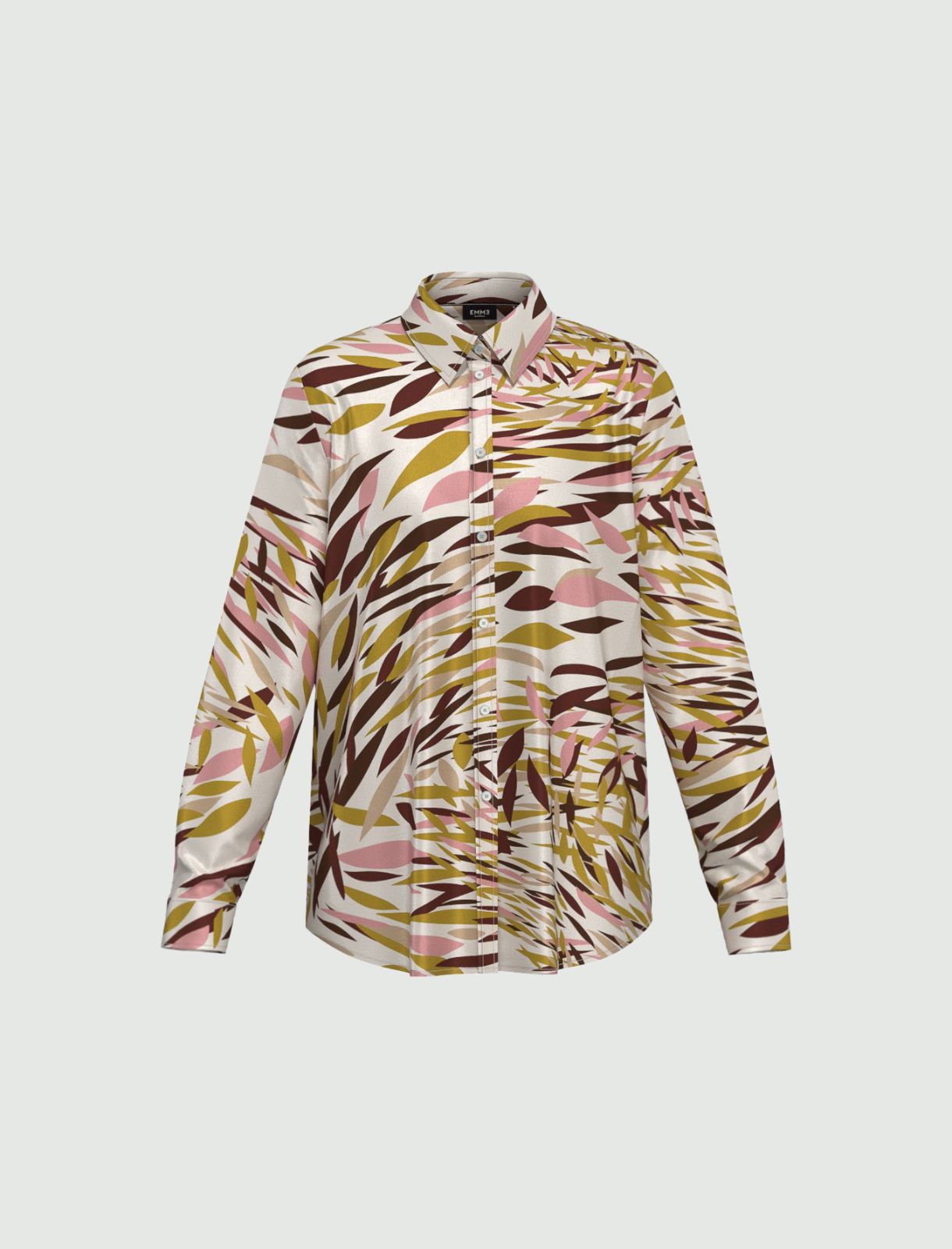 Camicia semi aderente in twill - BIANCO LANA - Emme - 5