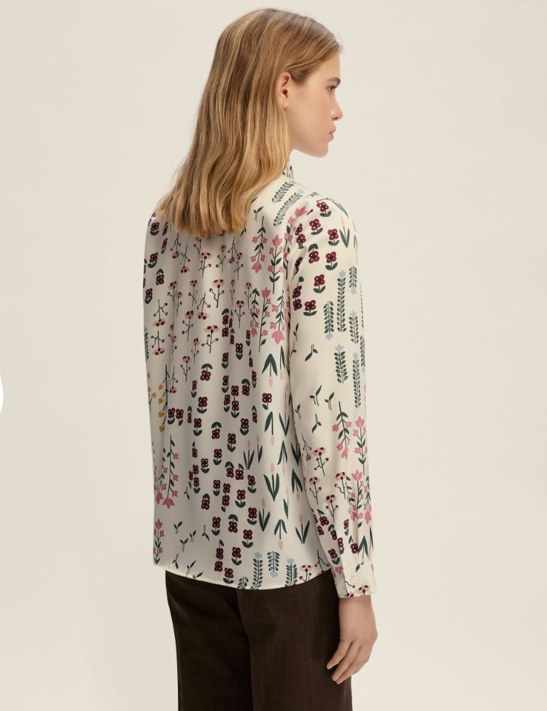 Semi-fitted twill shirt - Emme - 3
