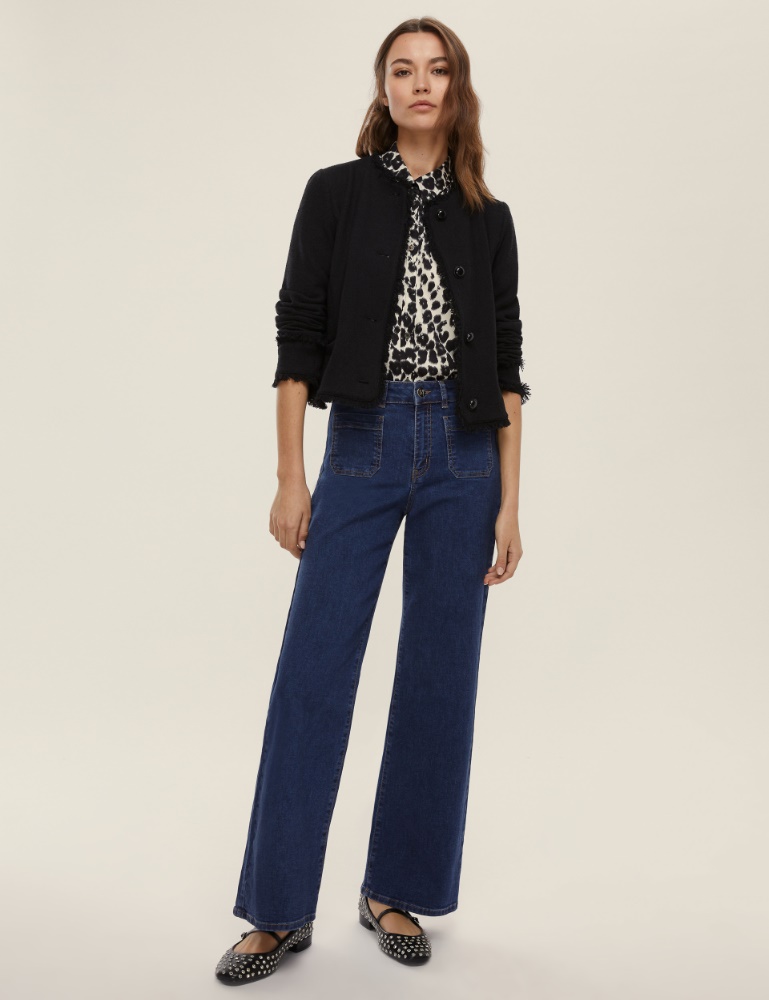 Printed twill shirt - Emme