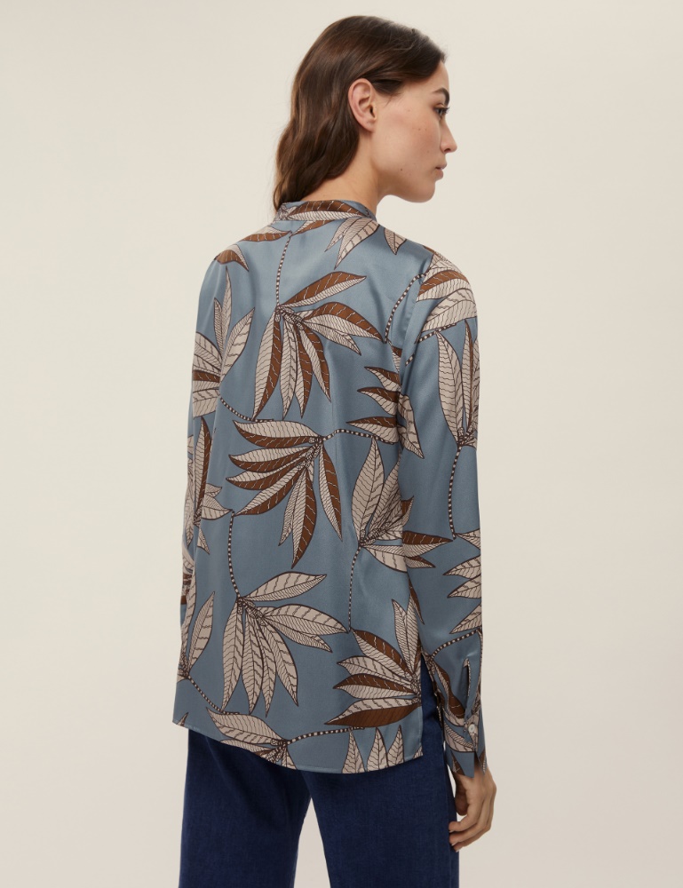 Straight-fit printed shirt - Emme - 3