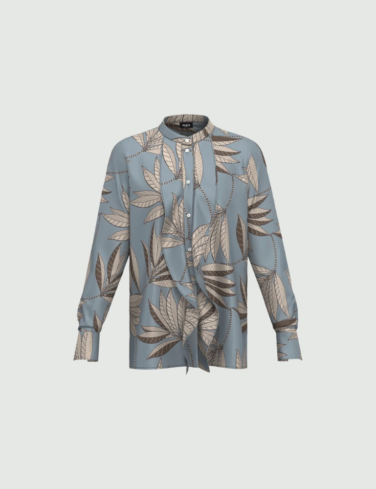 Straight-fit printed shirt - Emme - 5