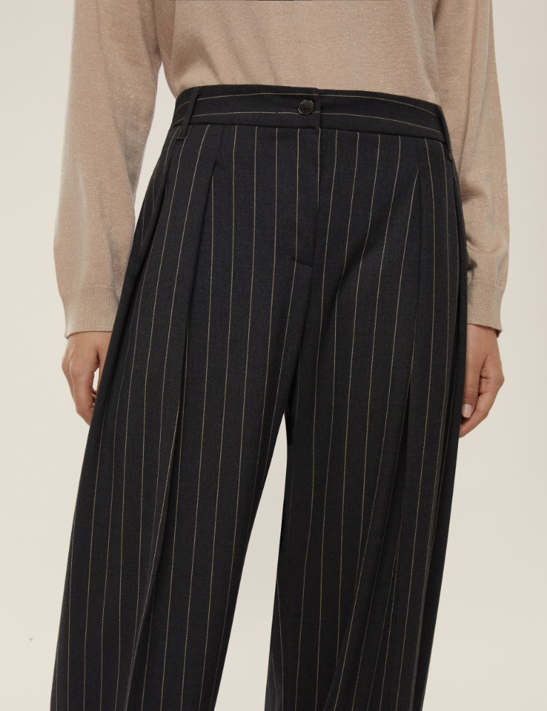 Pantalone ampio stretch - Emme - 4