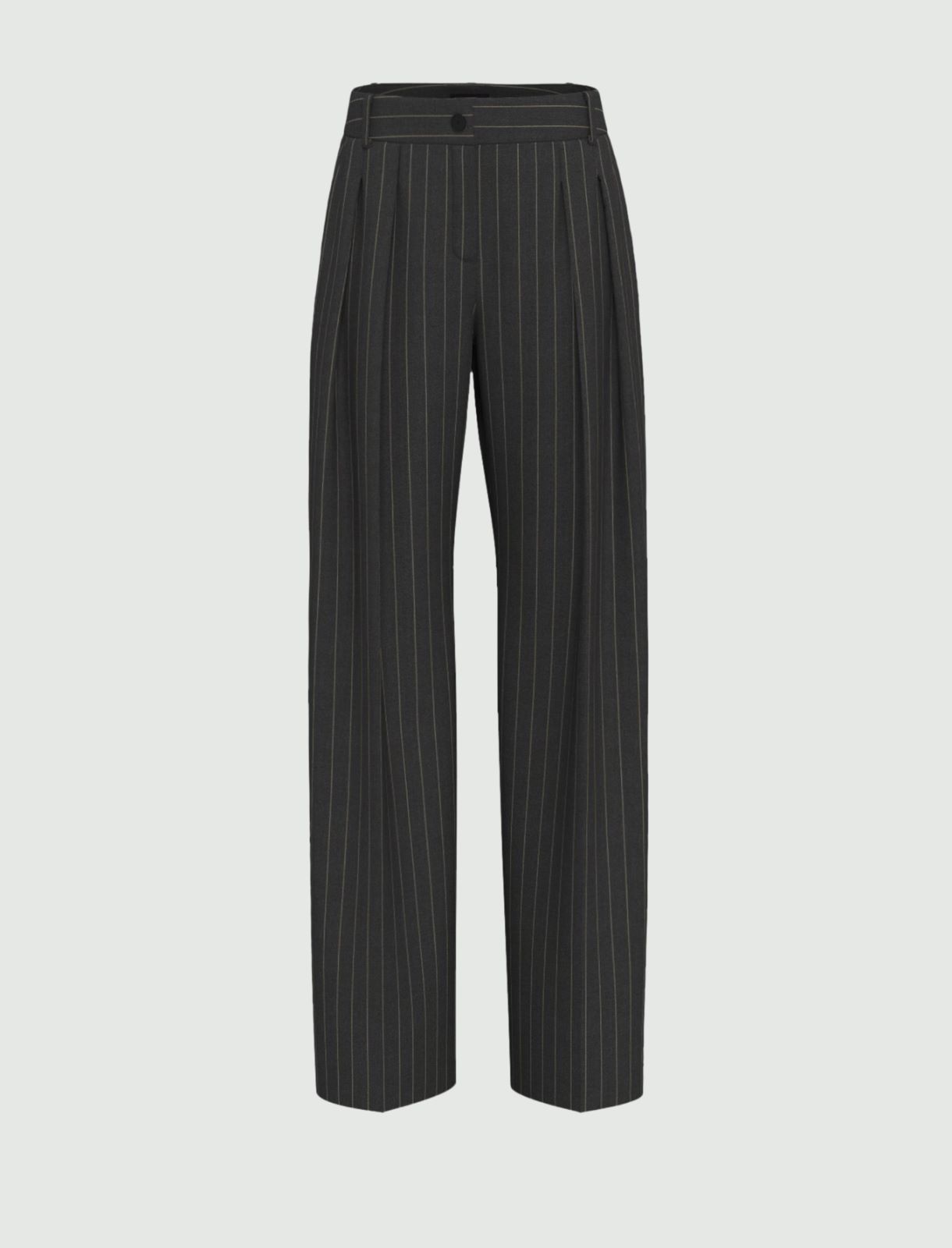 Wide-fit stretch trousers - DARK GREY - Emme - 5