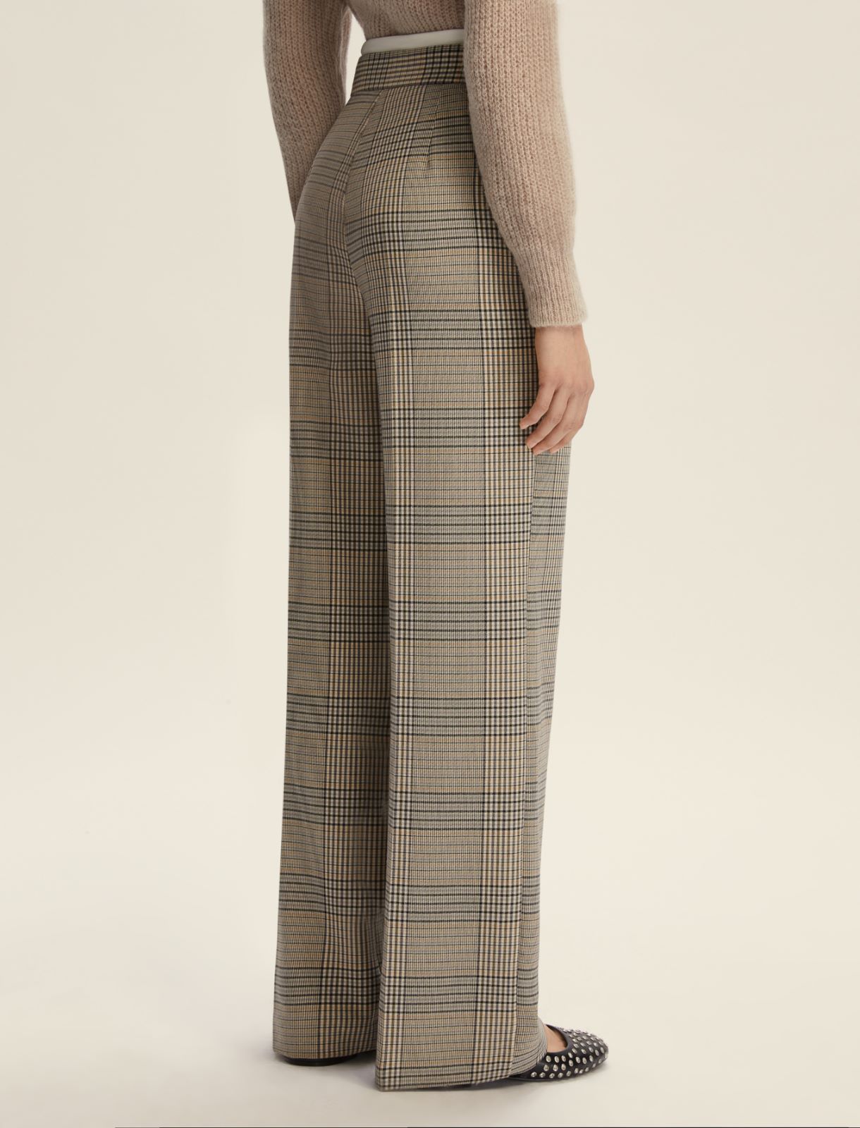 Double-belt trousers - GREEN - Emme - 2
