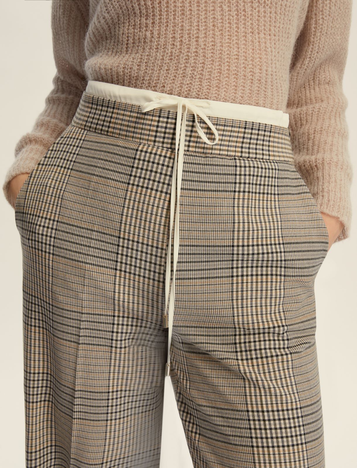 Double-belt trousers - GREEN - Emme - 4