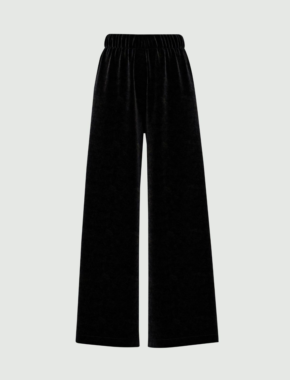 Velvet trousers - BLACK - Emme - 4