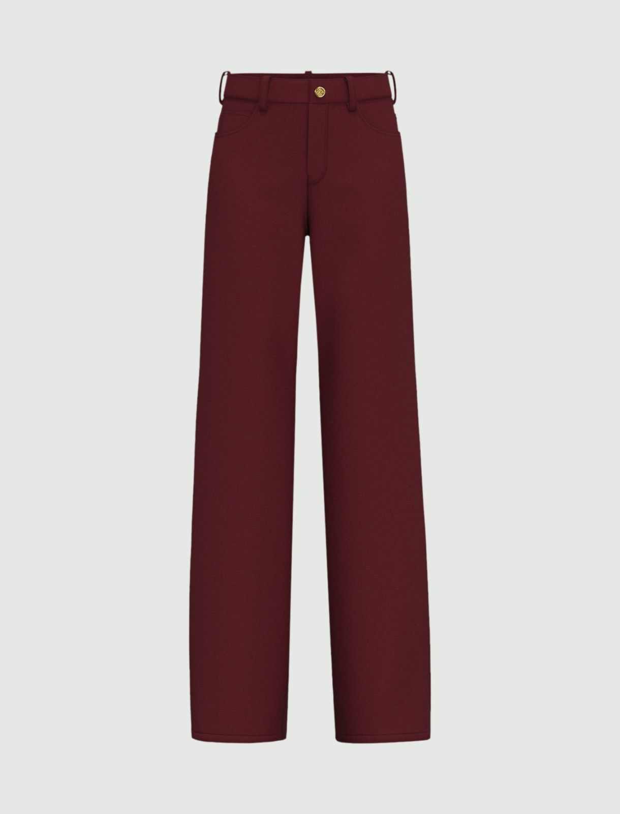 Pantalone 5 tasche dritto - BORDEAUX - Emme - 5