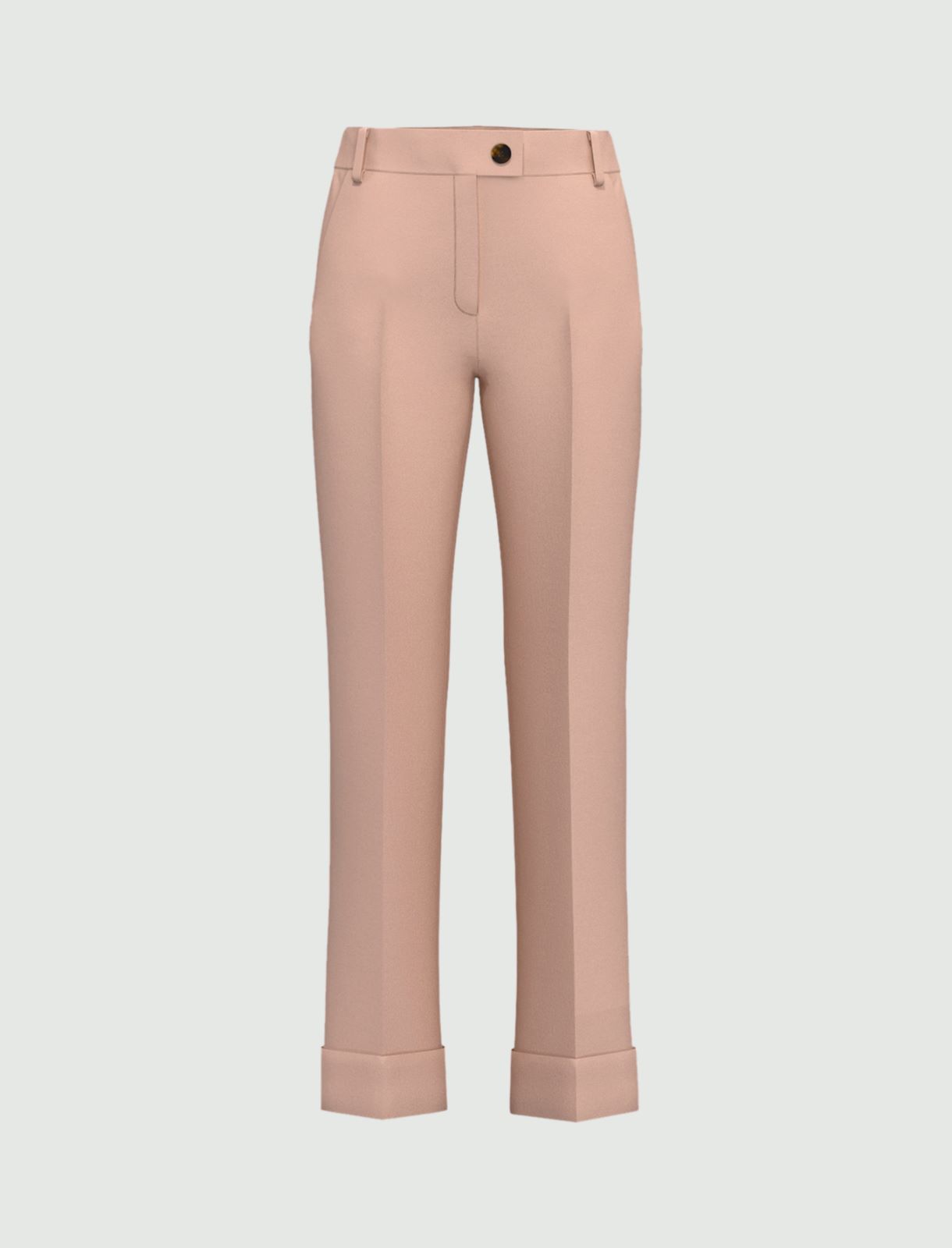 Pantalón elástico de corte recto - ROSA - Emme - 5