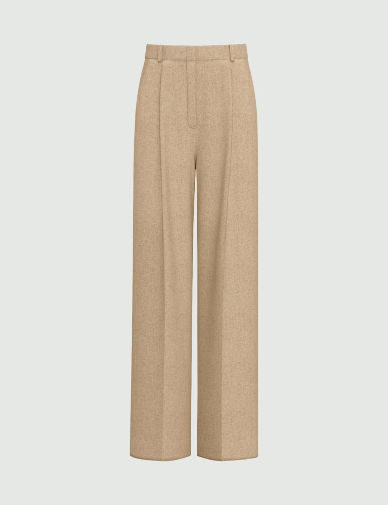 Pantalón de franela de pernera ancha - Emme - 5