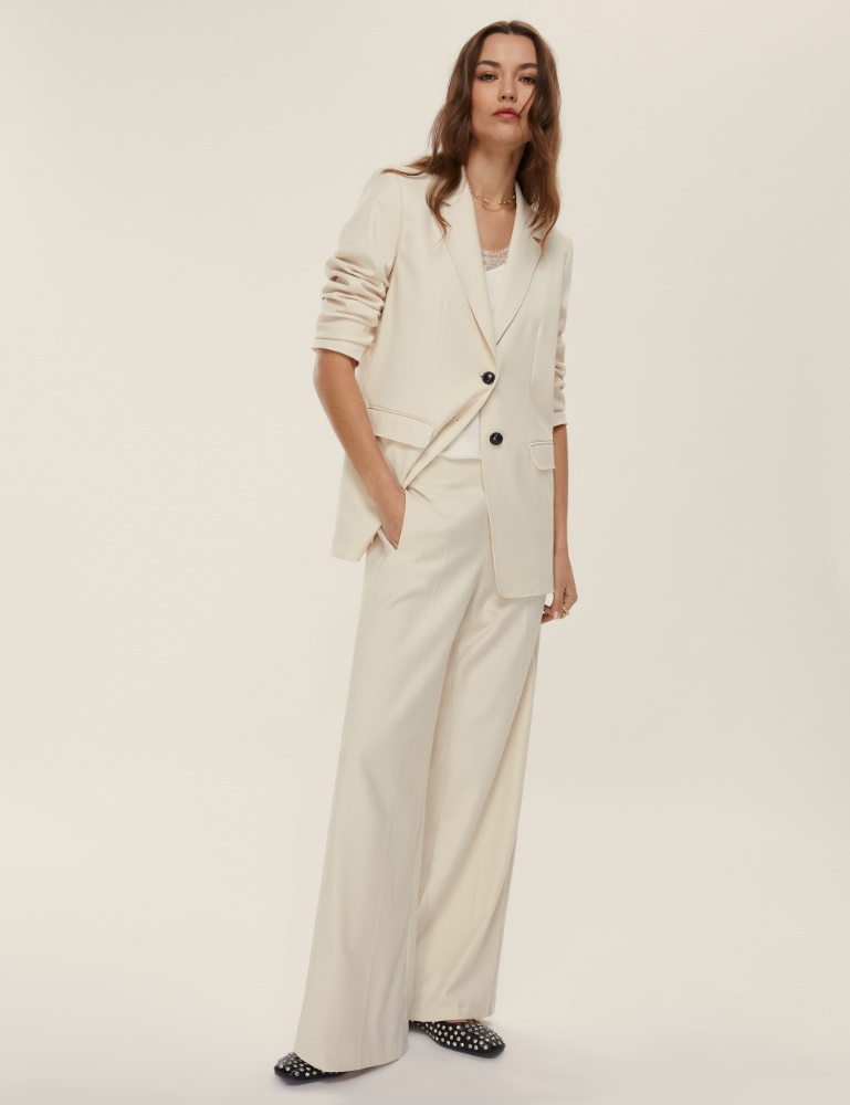 Pantaloni in flanella stretch - Emme