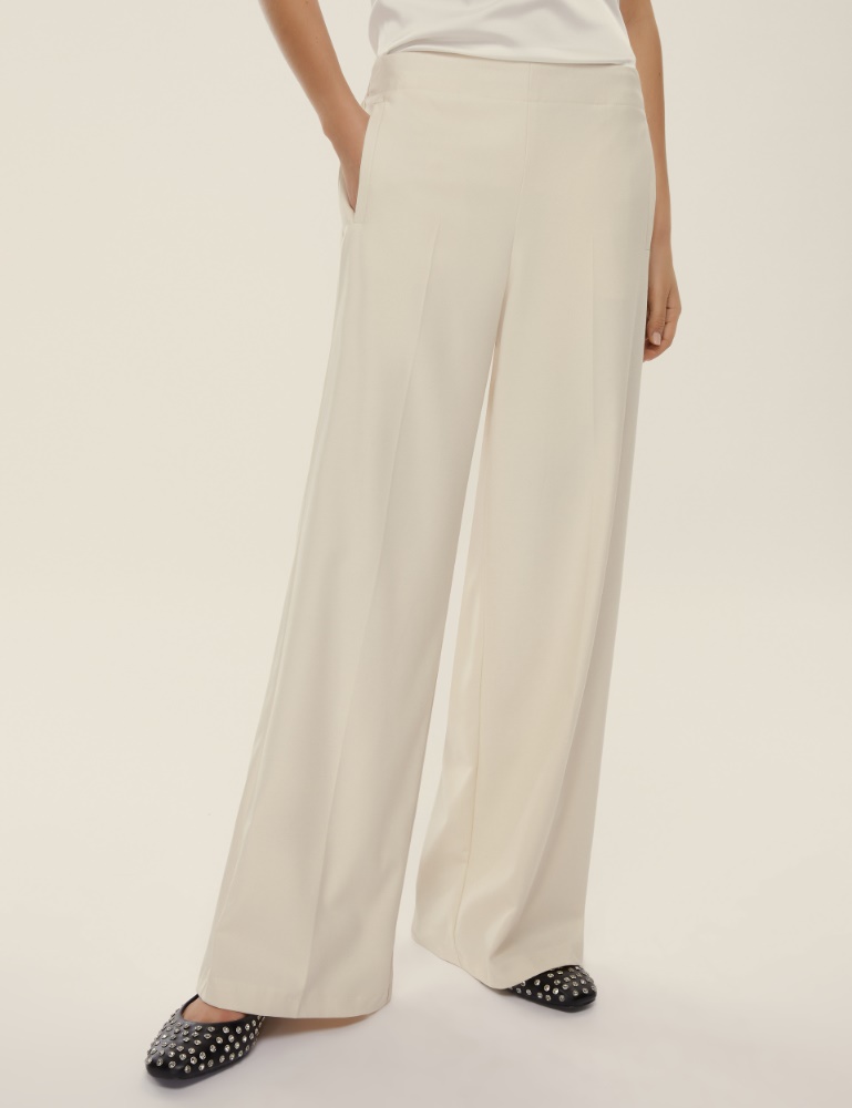 Pantaloni in flanella stretch - Emme - 4