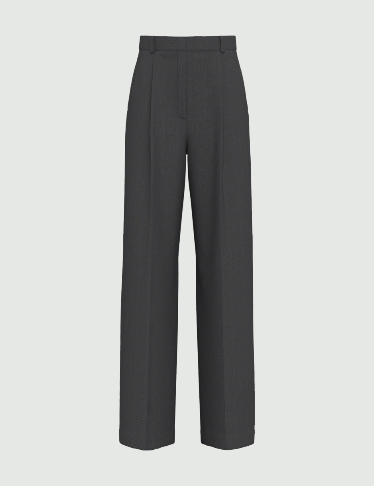 Pantalone ampio in viscosa stretch - Emme - 6