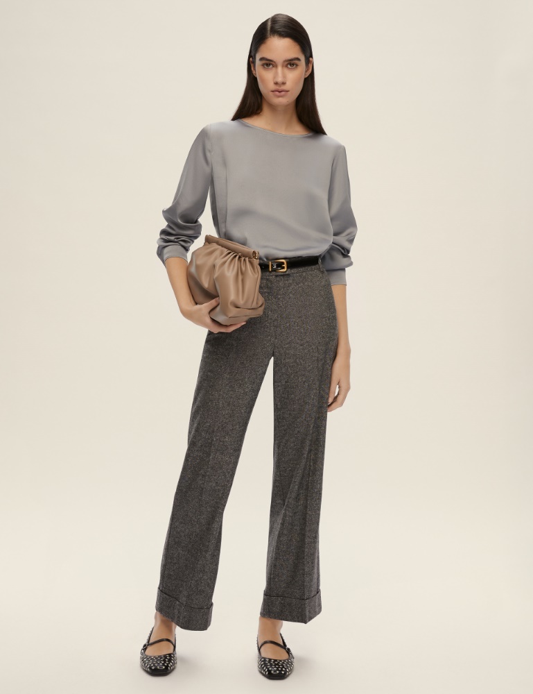 Pantalone in flanella - Emme - 5