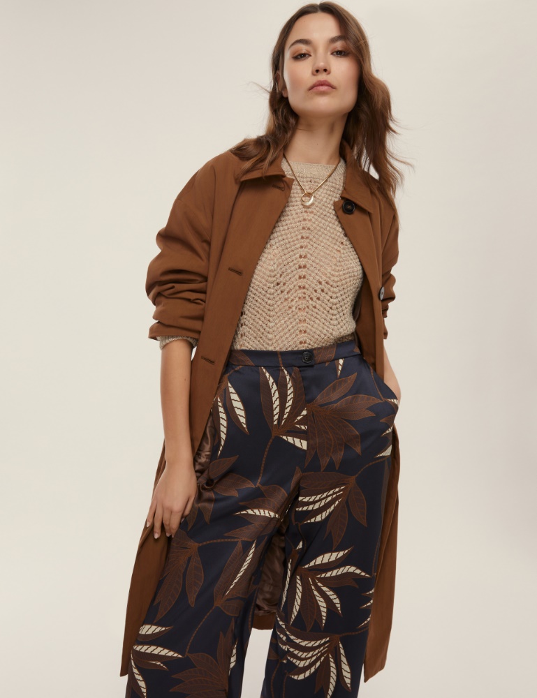 Pantalone dritto in twill - Emme