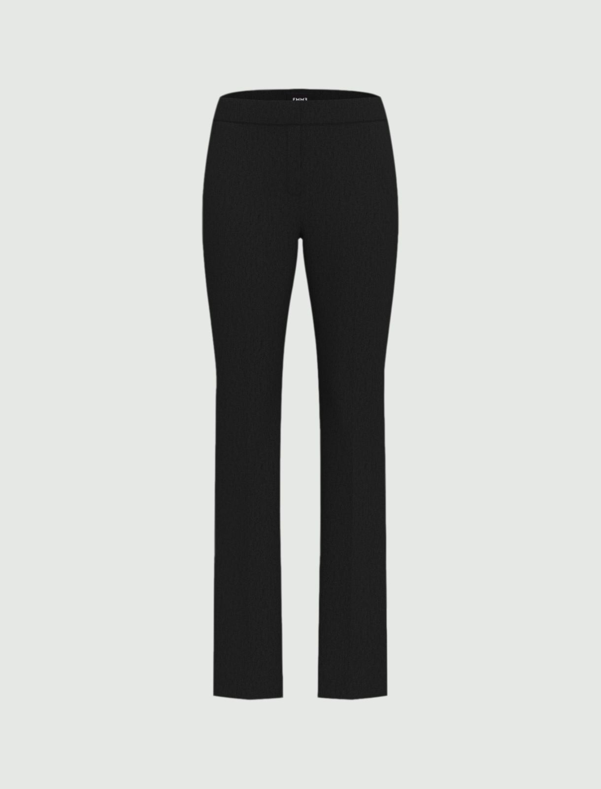 Pantalone dritto in flanella - ANTRACITE - Emme - 5