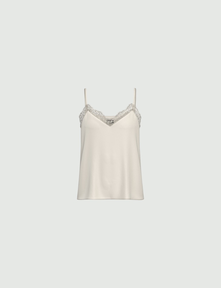 Top sfiancato in raso leggero - Emme - 5