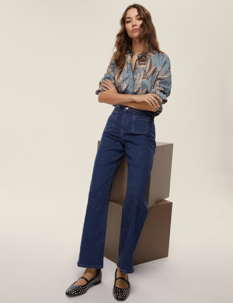 Jeans con tasche applicate - Emme