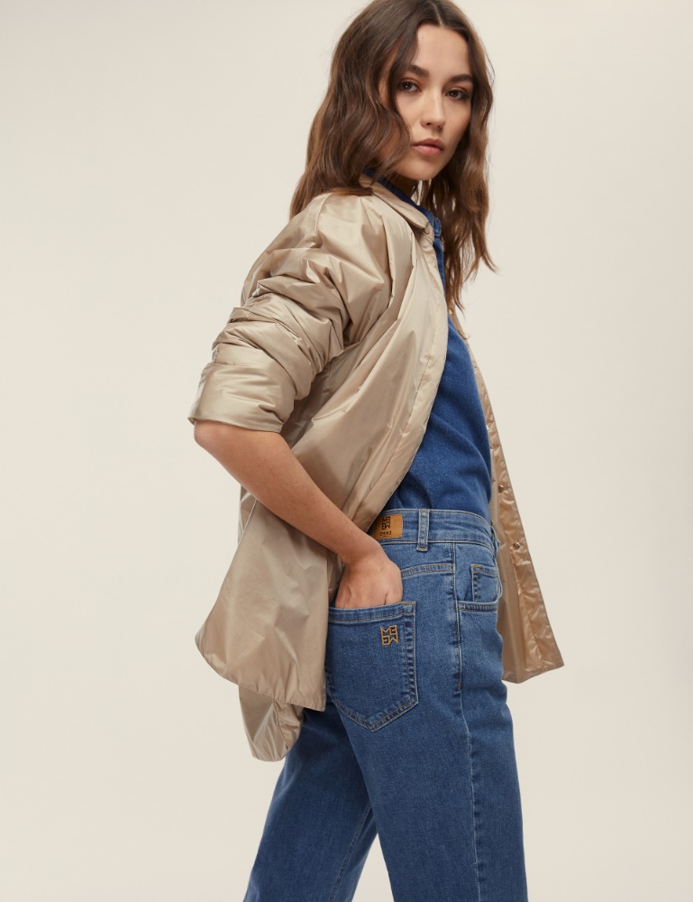 Vaqueros rectos de denim elástico - Emme